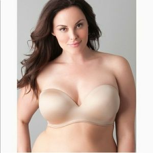 Cacique lane Bryant bra multiple way or strapless